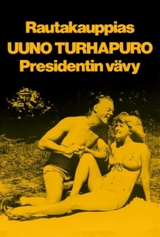 Película: Rautakauppias Uuno Turhapuro, presidentin vävy