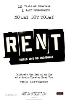 Película: Rent en Vivo desde Broadway