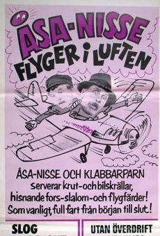 Åsa-Nisse flyger i luften gratis