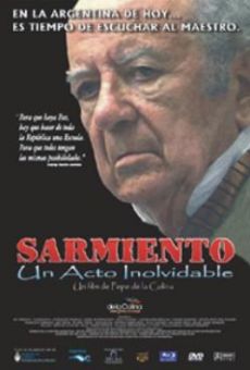 Sarmiento: un acto inolvidable on-line gratuito