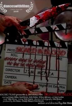 Película: Signed in Blood