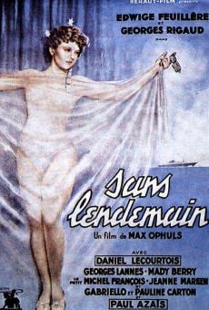 Sans lendemain (1939)