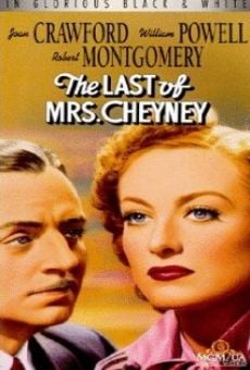 The Last of Mrs. Cheyney on-line gratuito