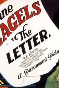 The Letter (1929)