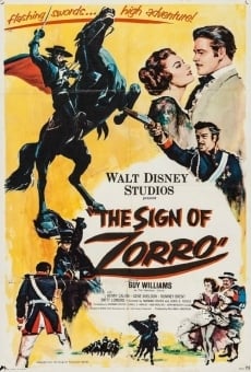 The Sign of Zorro on-line gratuito