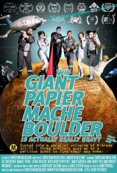 Película: This Giant Papier-Mâché Boulder Is Actually Really Heavy