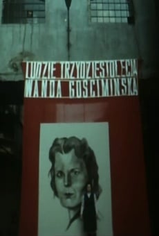 Wanda Gosciminska - wlókniarka (1975)