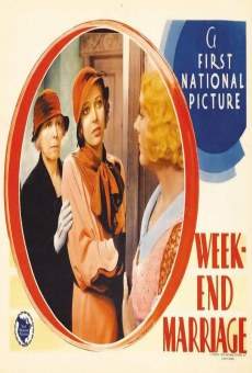 Week-end Marriage (1932)