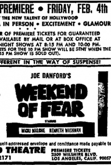 Weekend of Fear on-line gratuito