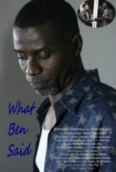 Película: What Ben Said