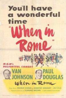 Película: Una aventura en Roma