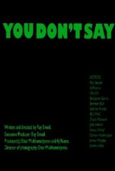 Película: You Don't Say