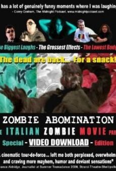 Película: Zombie Abomination: The Italian Zombie Movie - Part 1
