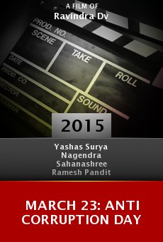 March 23: Anti Corruption Day online free