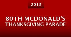 80th McDonald's Thanksgiving Parade