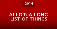 ALLoT: A Long List of Things (2014)