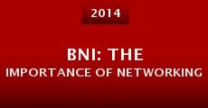 BNI: The Importance of Networking