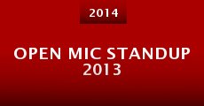 Open Mic Standup 2013