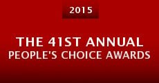 The 41st Annual People's Choice Awards (2015)
