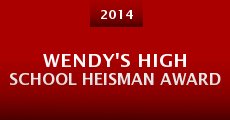 Wendy's High School Heisman Award