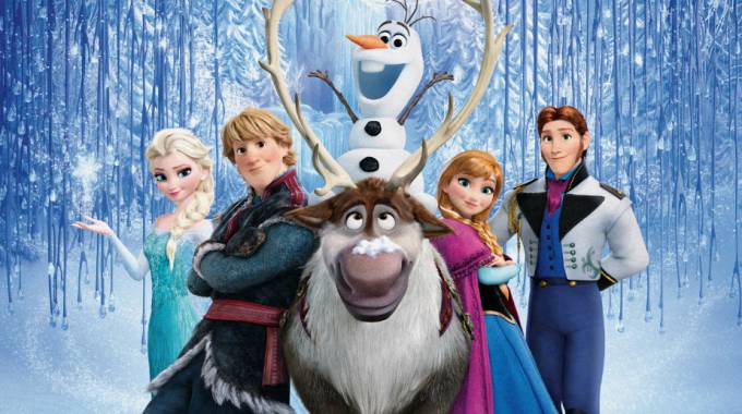 Personajes principales de Frozen