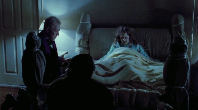 Escena de El Exorcista