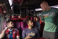 Escena de 15:17 tren a París