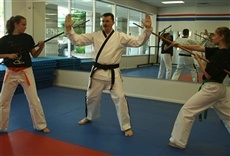 Escena de La senda del taekwondo