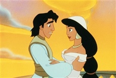 Escena de Aladdín y los 40 ladrones