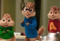 Escena de Alvin y las ardillas: Fiesta sobre ruedas