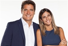 Escena de América Noticias mediodía