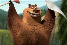 Escena de Colegas en el bosque