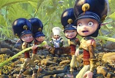 Escena de Arthur y la venganza de Maltazard