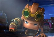 Escena de Axel, el aventurero del espacio