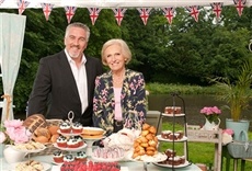 Escena de Bake-Off Reino Unido