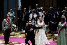Escena de Barba Azul: Ópera Nacional de Lyon