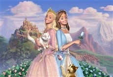 Escena de Barbie en la princesa y la plebeya