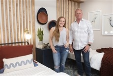 Escena de Batalla de renovaciones en la playa