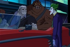 Escena de Batman sin límite: caos en Ciudad Gótica