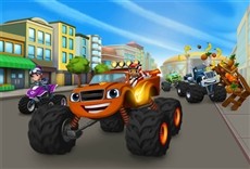 Escena de Blaze y los Monster Machines