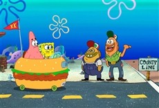 Escena de Bob Esponja, la película