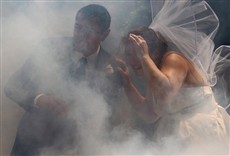 Escena de Bodas accidentadas