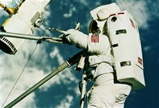 Televisión Caminata espacial: Cuestión de equilibrio