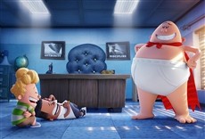 Escena de Capitán calzoncillos: el primer peliculón