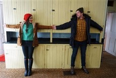 Escena de Casas antiguas y baratas