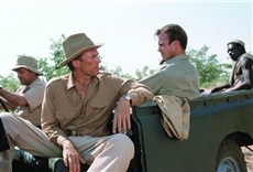 Escena de Cazador blanco, corazón negro