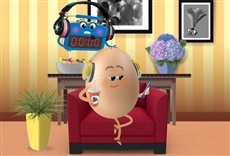 Escena de Charlie, el entrevistador de cosas