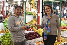 Escena de Cocina de mercado