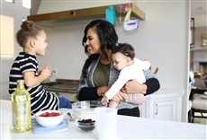 Escena de Comida casera con Ayesha