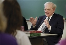 Escena de Cómo ser Warren Buffett